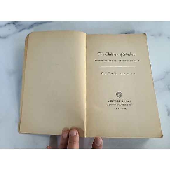 The Children Of Sanchez By Oscar Lewis Paperback - Picture 3 of 10